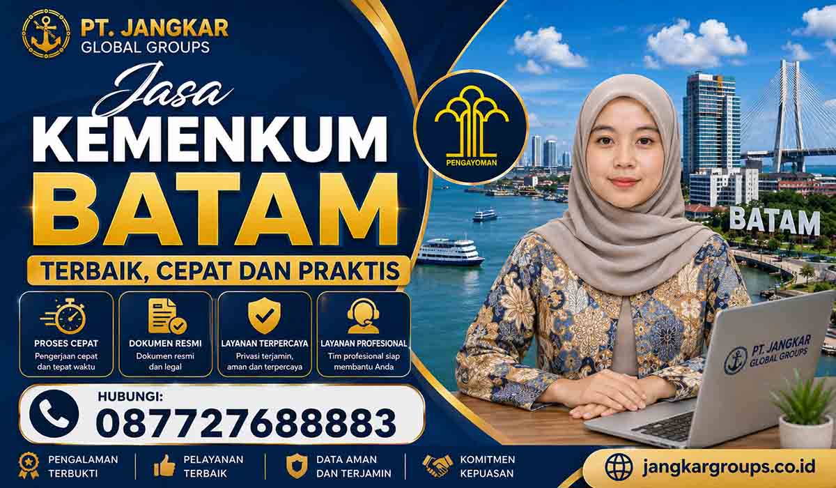 Jasa Kemenkum Batam Terbaik Cepat dan Praktis