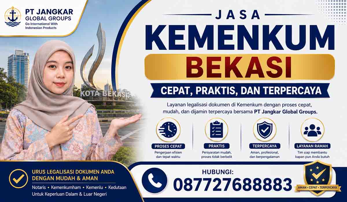 Jasa Kemenkum Bekasi Cepat, Praktis, dan Terpercaya