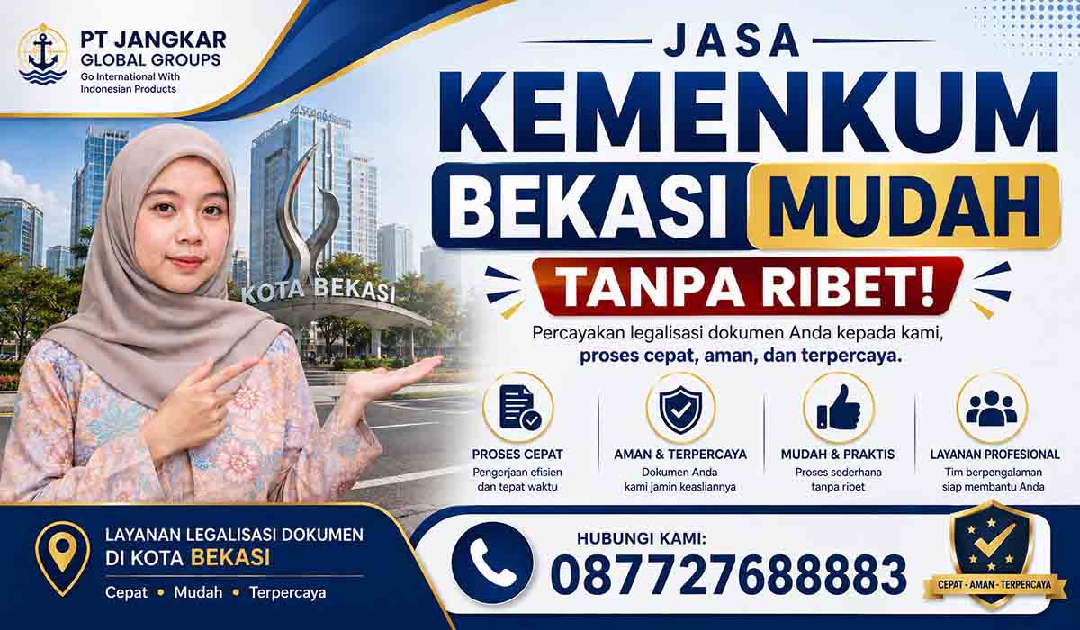 Jasa Kemenkum Bekasi Mudah Tanpa Ribet