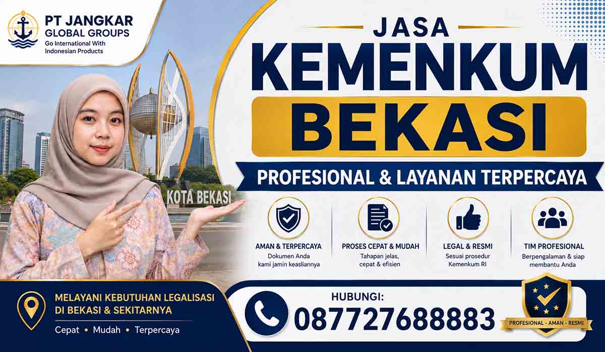 Jasa Kemenkum Bekasi Profesional Layanan Terpercaya