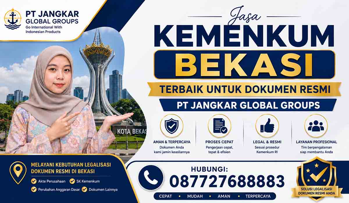 Jasa Kemenkum Bekasi Terbaik untuk Dokumen Resmi