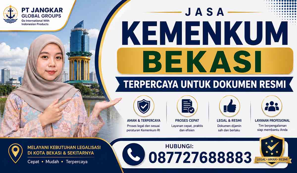 Jasa Kemenkum Bekasi Terpercaya untuk Dokumen Resmi