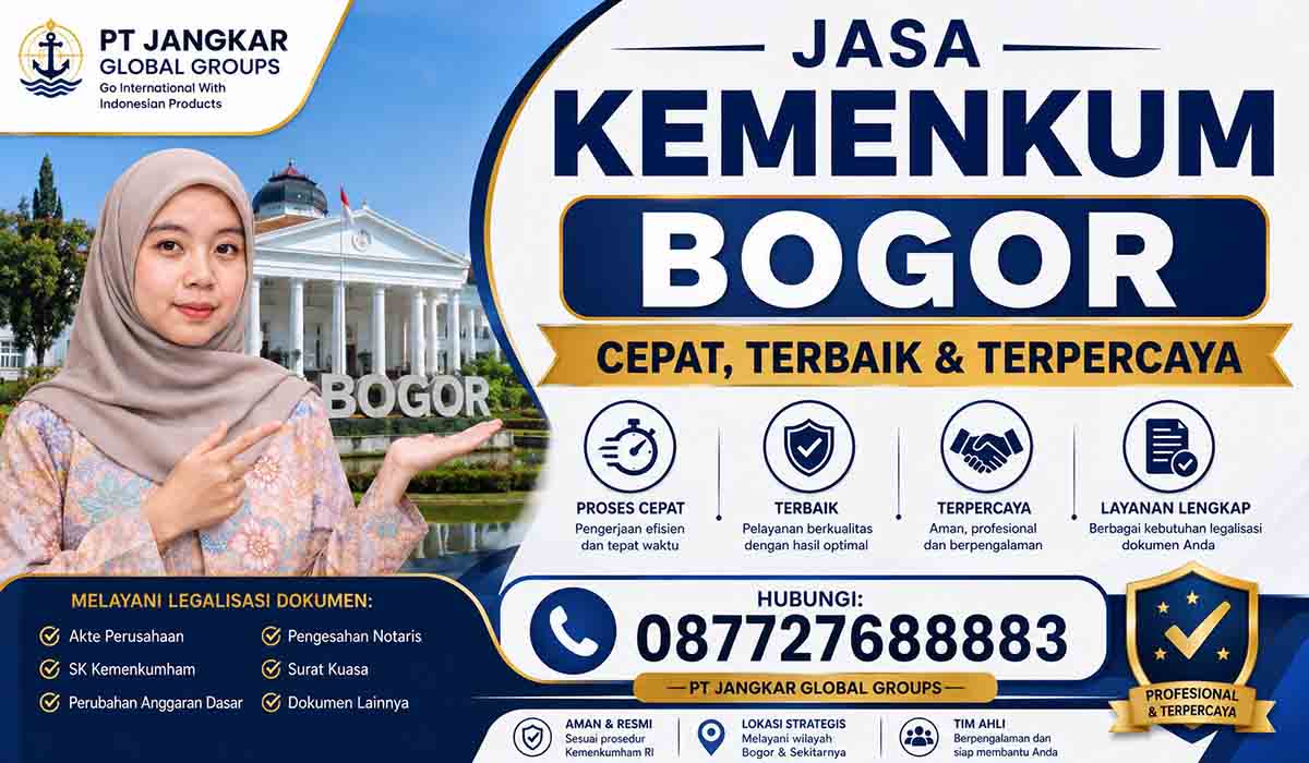 Jasa Kemenkum Bogor Cepat Terbaik dan Terpercaya