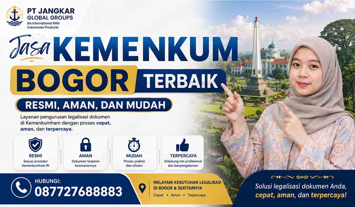 Jasa Kemenkum Bogor Terbaik Resmi, Aman, dan Mudah