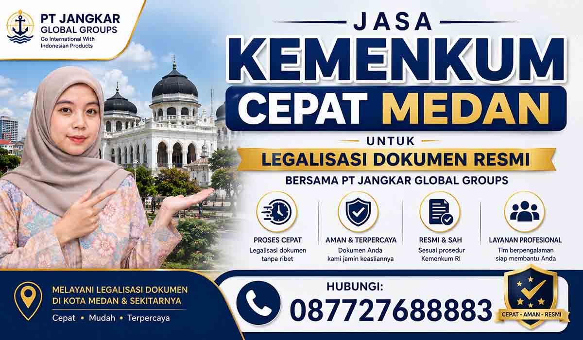 Jasa Kemenkum Cepat Medan untuk Legalisasi Dokumen Resmi