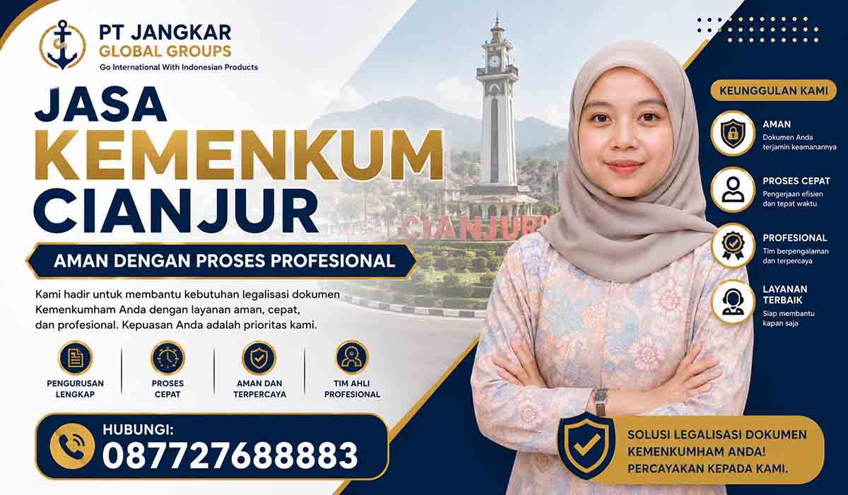 Jasa Kemenkum Cianjur Aman dengan Proses Profesional