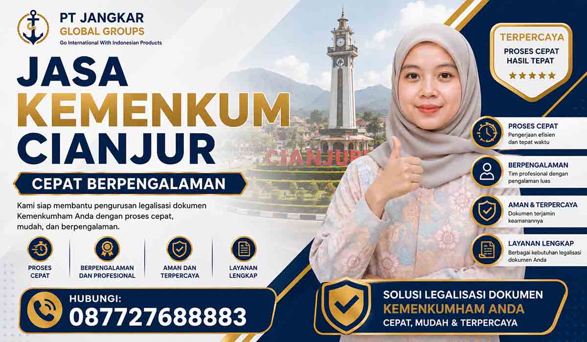 Jasa Kemenkum Cianjur Cepat Berpengalaman