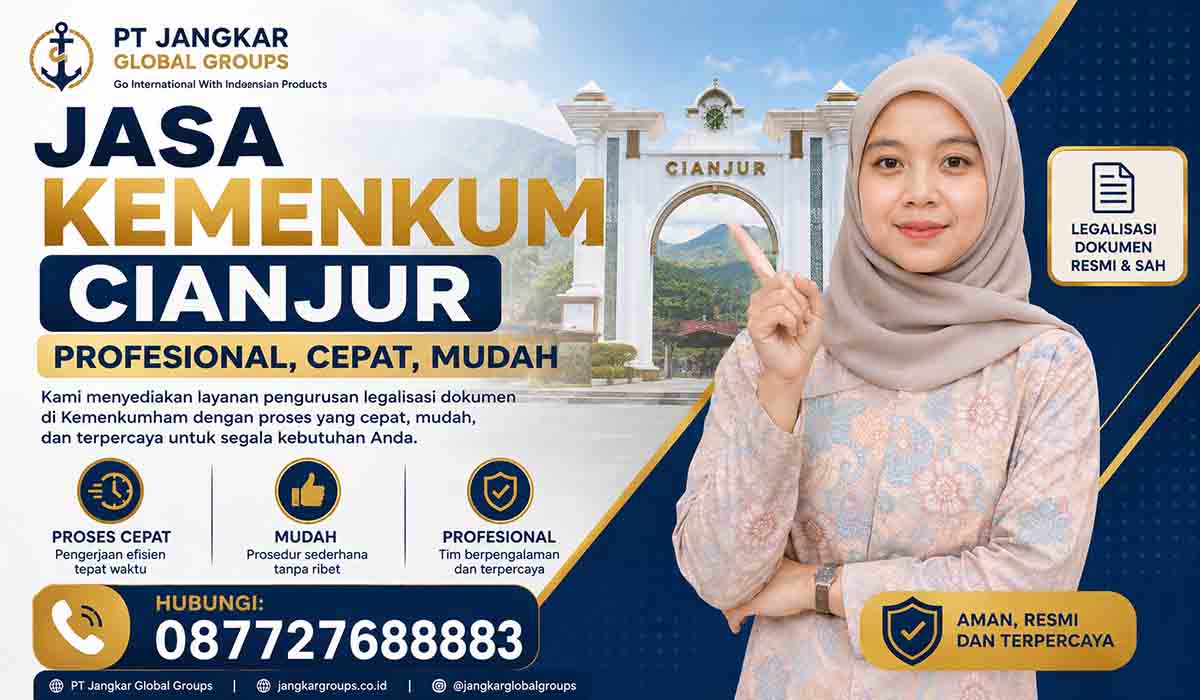 Jasa Kemenkum Cianjur Profesional Cepat, Mudah