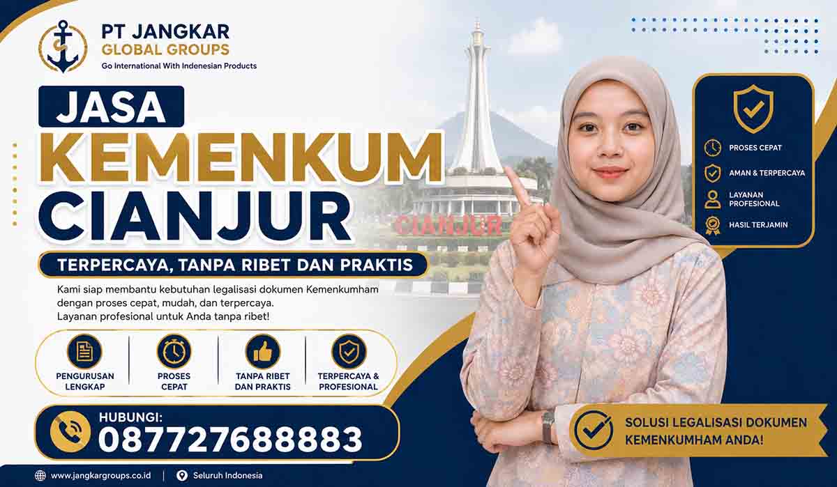 Jasa Kemenkum Cianjur Terpercaya Tanpa Ribet dan Praktis