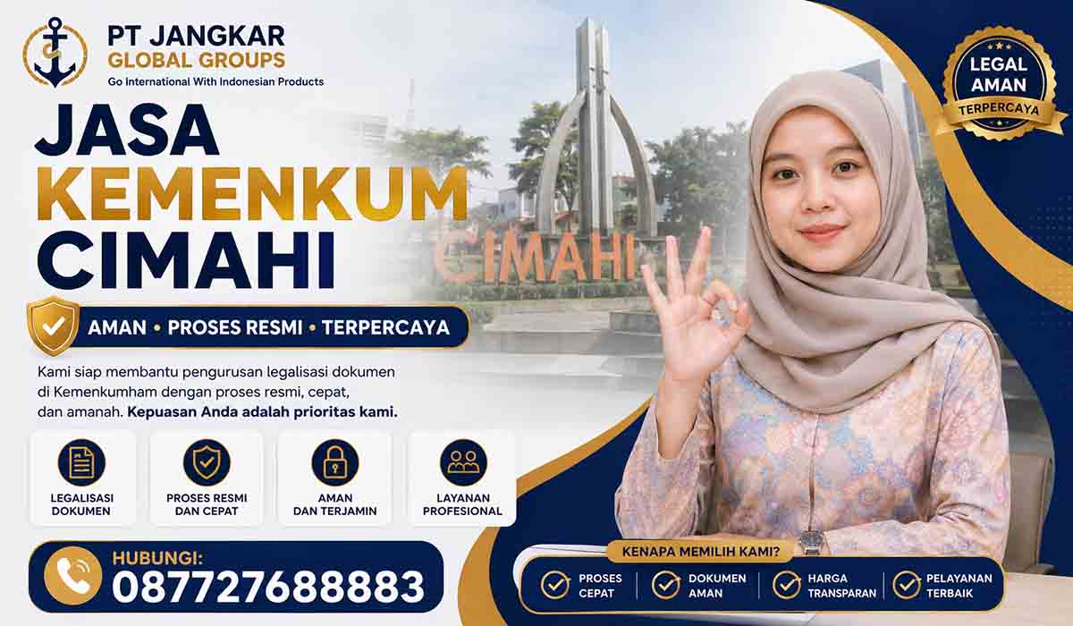 Jasa Kemenkum Cimahi Aman Proses Resmi