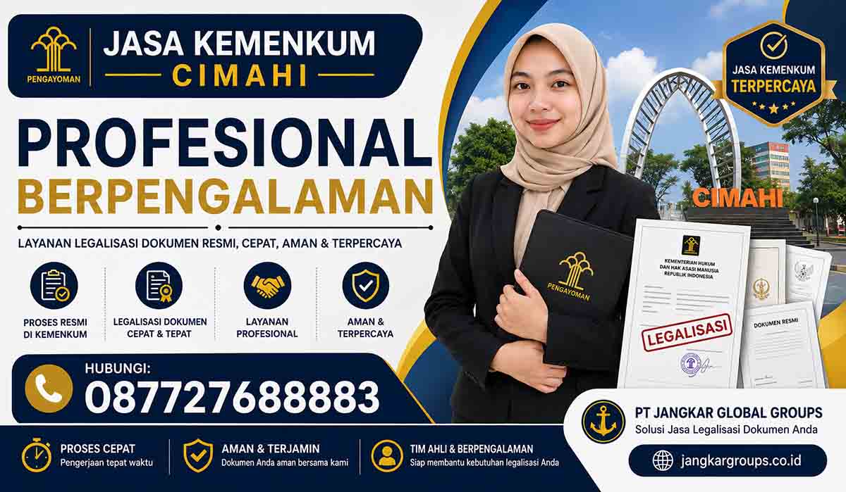 Jasa Kemenkum Cimahi Profesional Berpengalaman