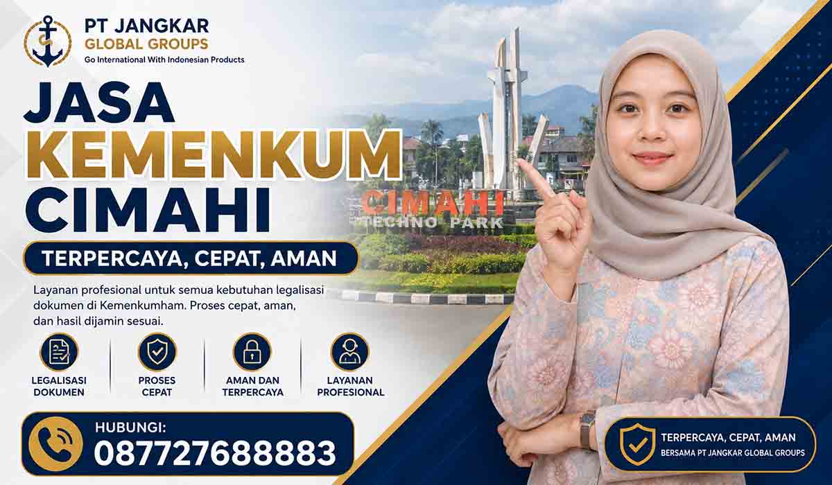 Jasa Kemenkum Cimahi Terpercaya Cepat, Aman