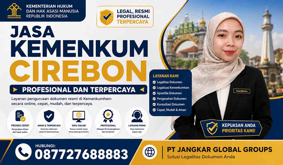 Jasa Kemenkum Cirebon Profesional dan Terpercaya