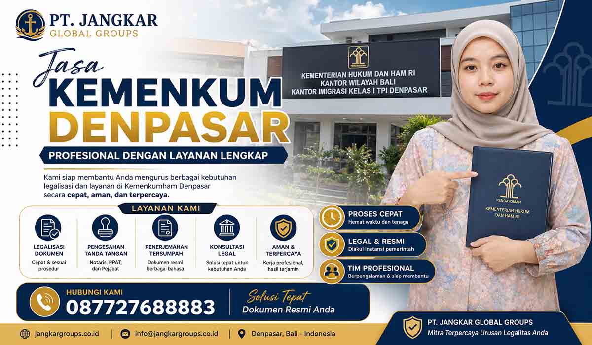 Jasa Kemenkum Denpasar Profesional dengan Layanan Lengkap