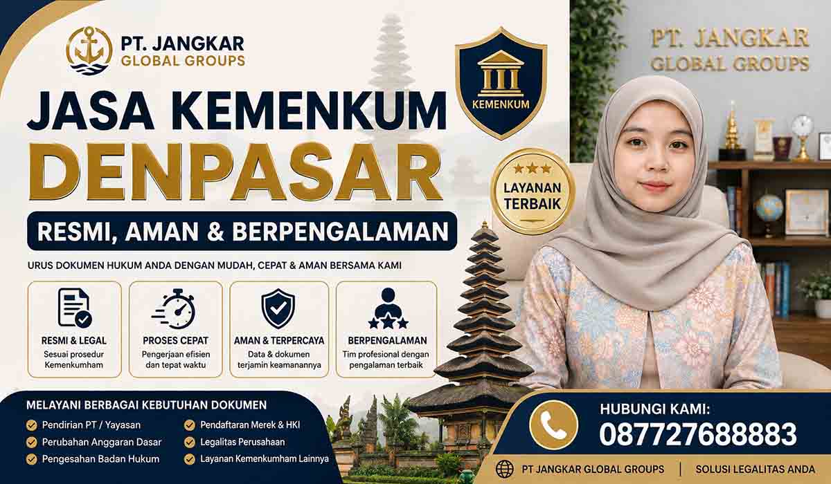 Jasa Kemenkum Denpasar Resmi Aman dan Berpengalaman