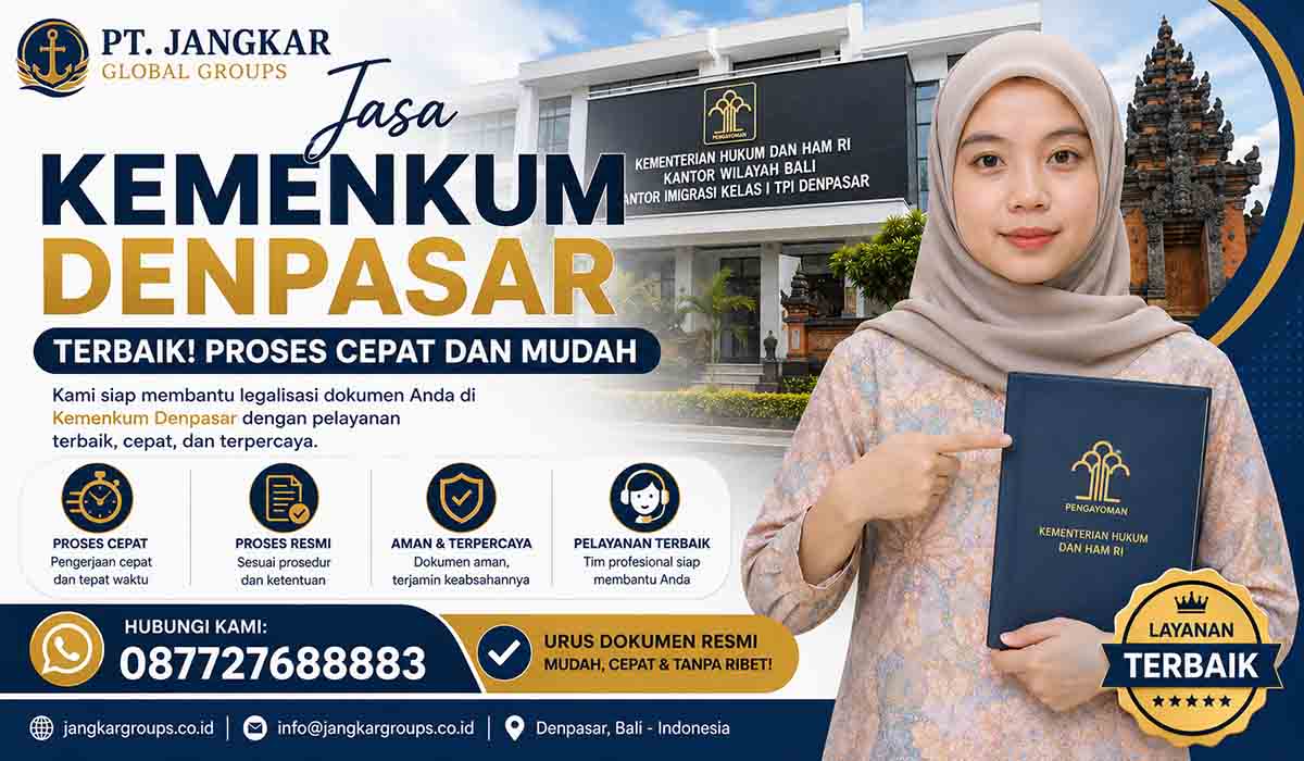 Jasa Kemenkum Denpasar Terbaik Proses Cepat dan Mudah