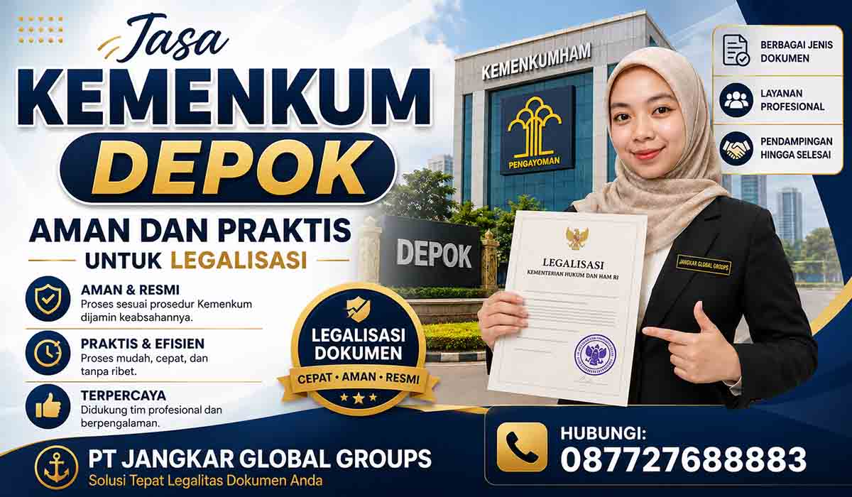 Jasa Kemenkum Depok Aman dan Praktis untuk Legalisasi