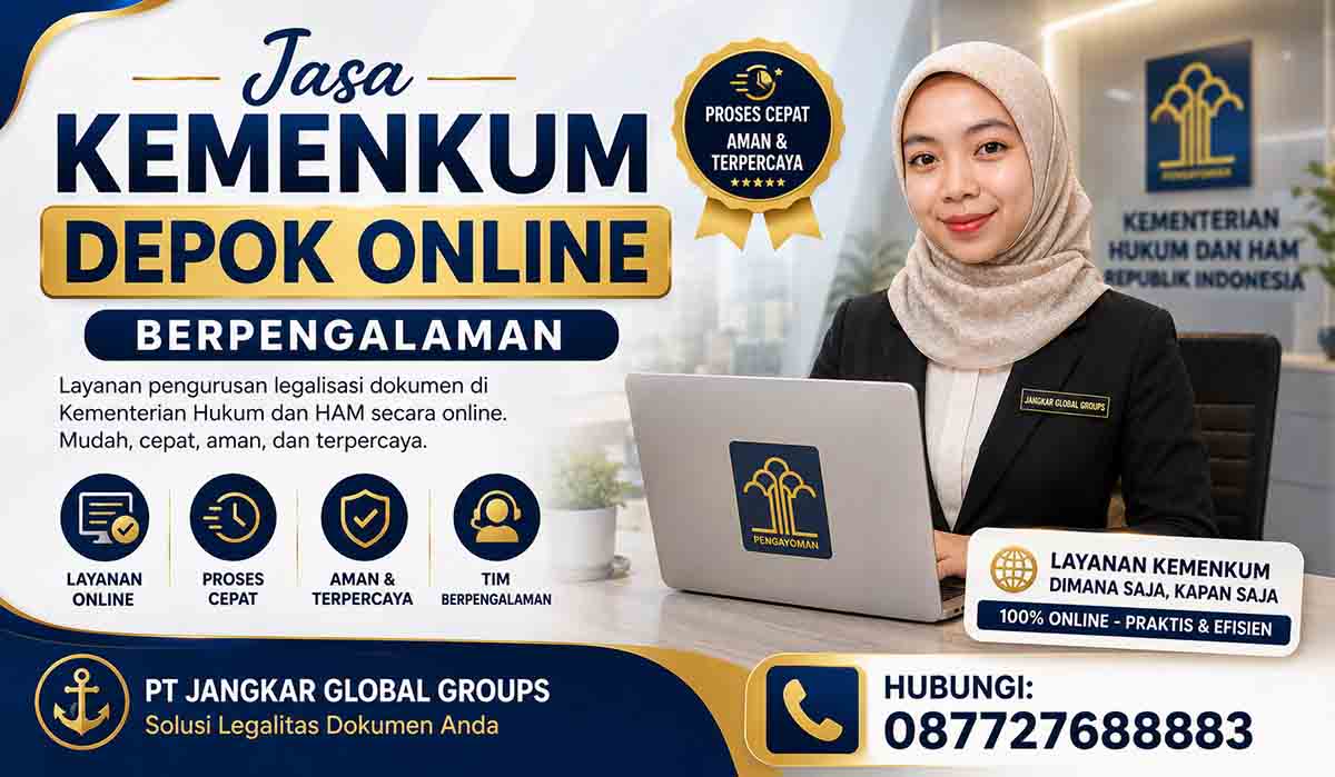 Jasa Kemenkum Depok Online Berpengalaman