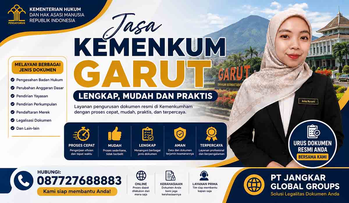 Jasa Kemenkum Garut Lengkap Mudah dan Praktis