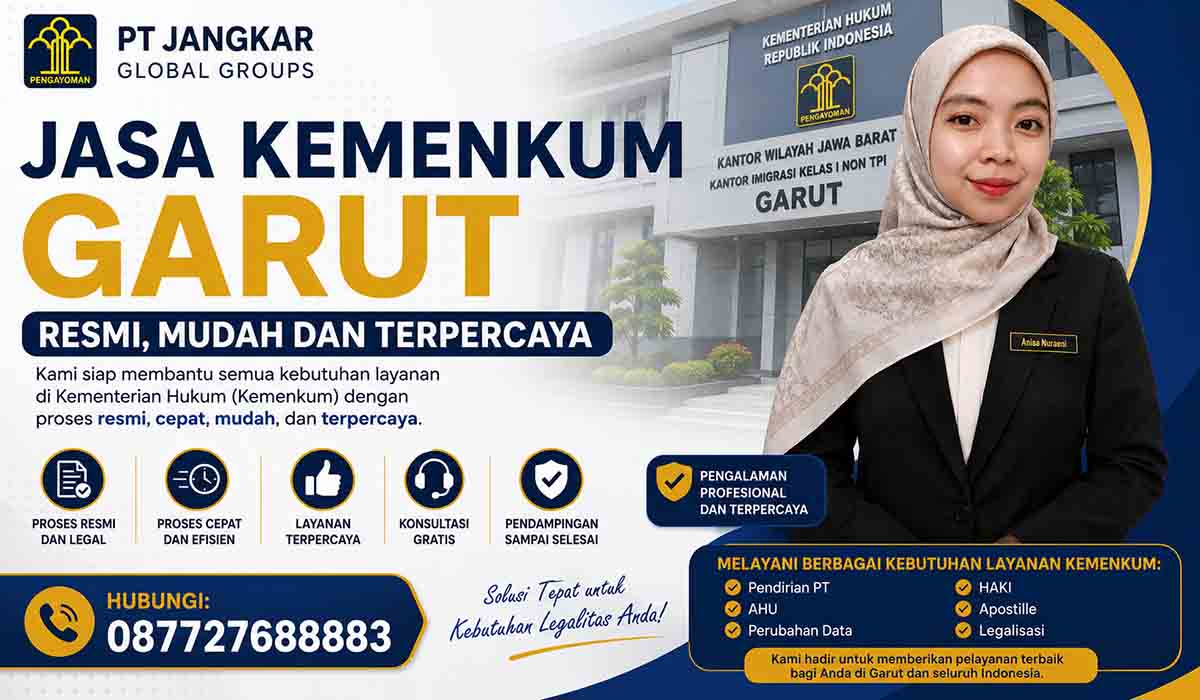 Jasa Kemenkum Garut Resmi Mudah dan Terpercaya