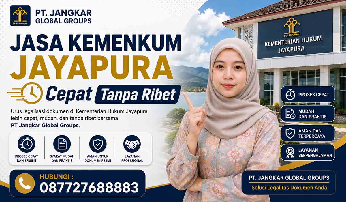 Jasa Kemenkum Jayapura Cepat Tanpa Ribet