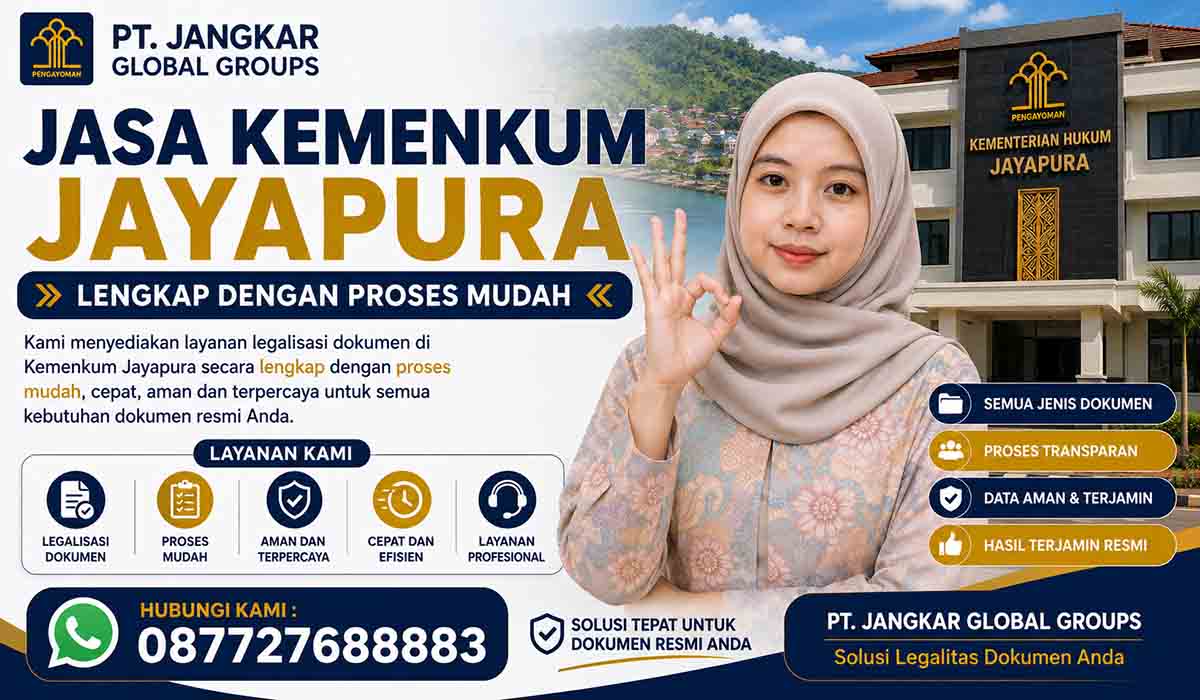 Jasa Kemenkum Jayapura Lengkap dengan Proses Mudah