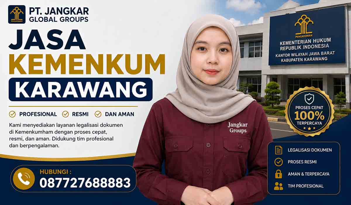 Jasa Kemenkum Karawang Profesional Resmi dan Aman