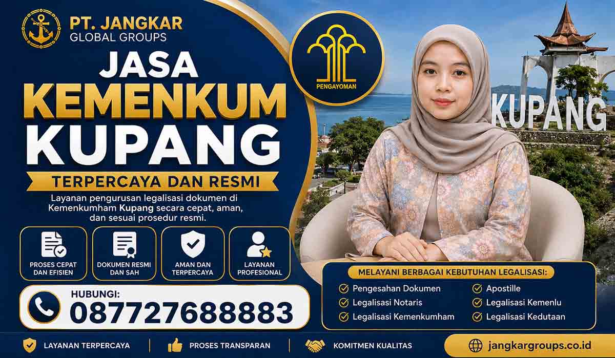 Jasa Kemenkum Kupang Terpercaya dan Resmi