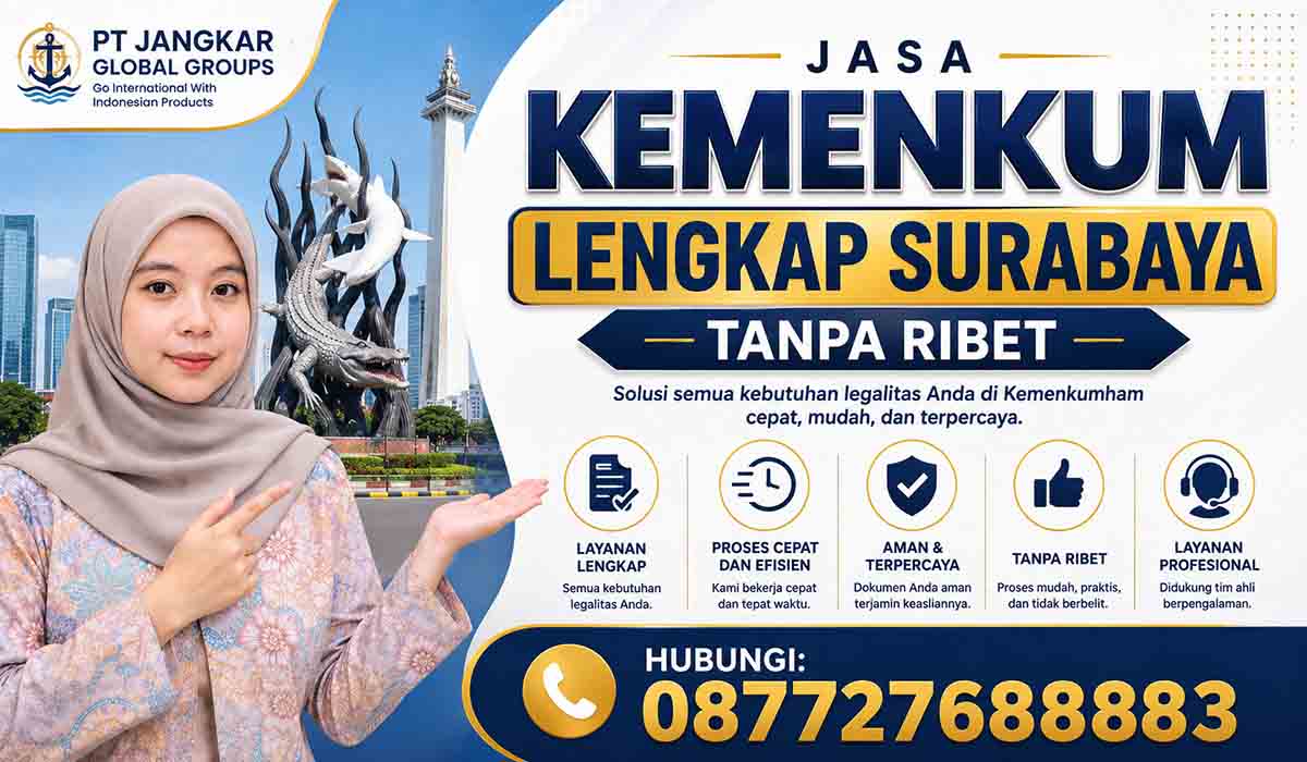 Jasa Kemenkum Lengkap Surabaya Tanpa Ribet