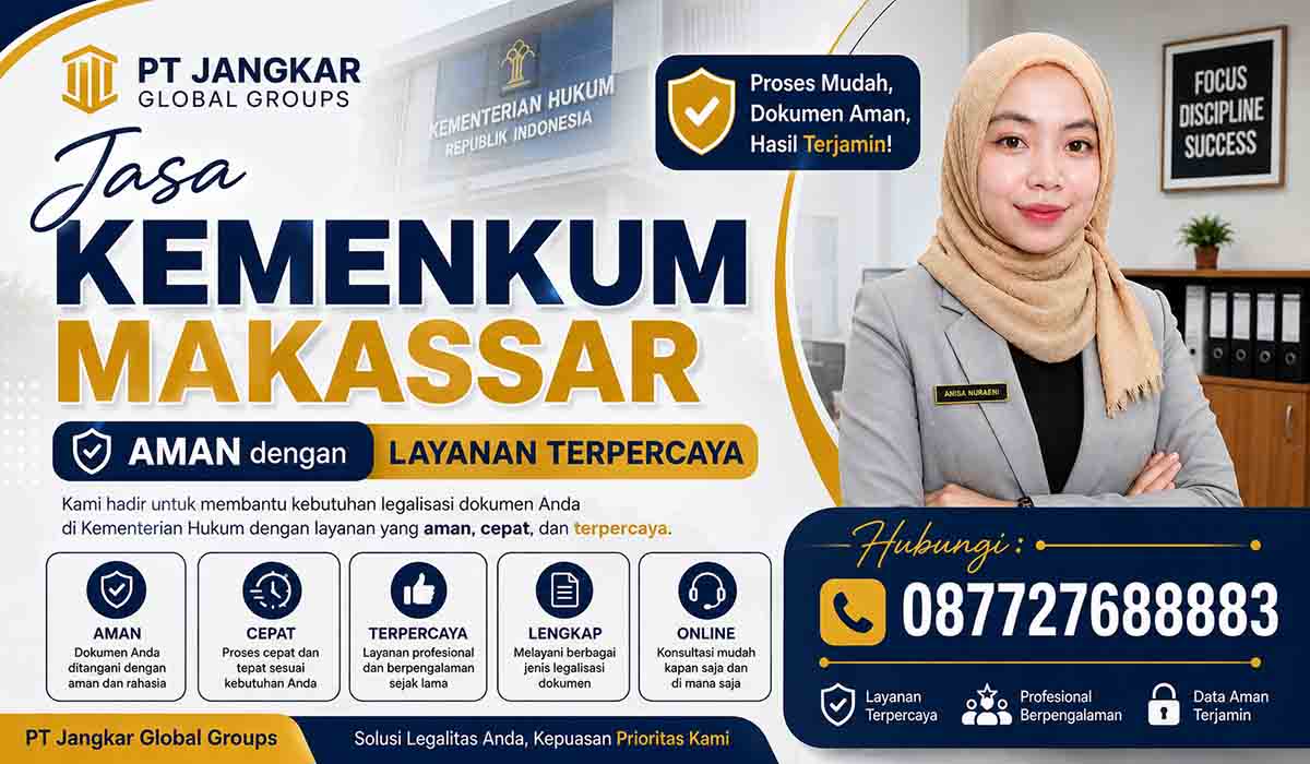 Jasa Kemenkum Makassar Aman dengan Layanan Terpercaya