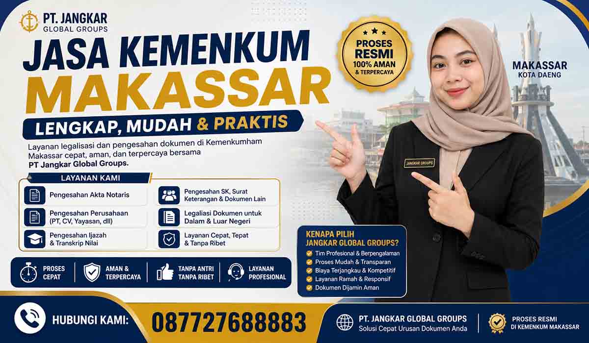 Jasa Kemenkum Makassar Lengkap Mudah dan Praktis