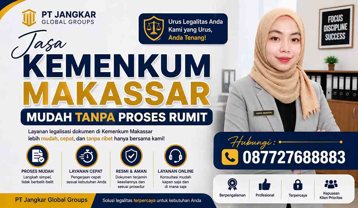 Jasa Kemenkum Makassar Mudah Tanpa Proses Rumit