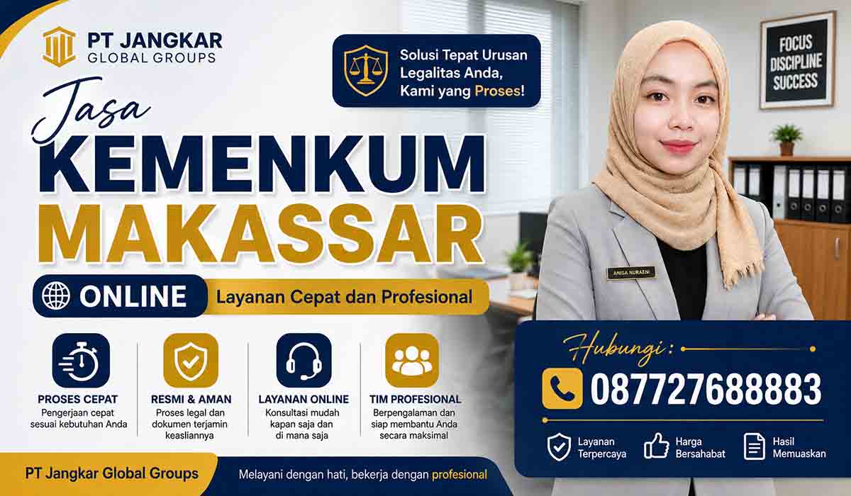 Jasa Kemenkum Makassar Online Layanan Cepat dan Profesional