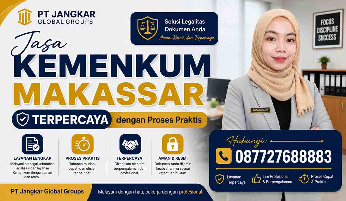 Jasa Kemenkum Makassar Terpercaya dengan Proses Praktis