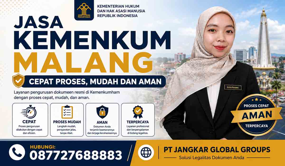 Jasa Kemenkum Malang Cepat Proses Mudah dan Aman