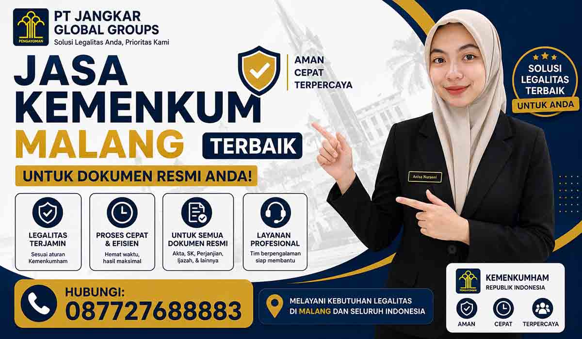 Jasa Kemenkum Malang Terbaik untuk Dokumen Resmi