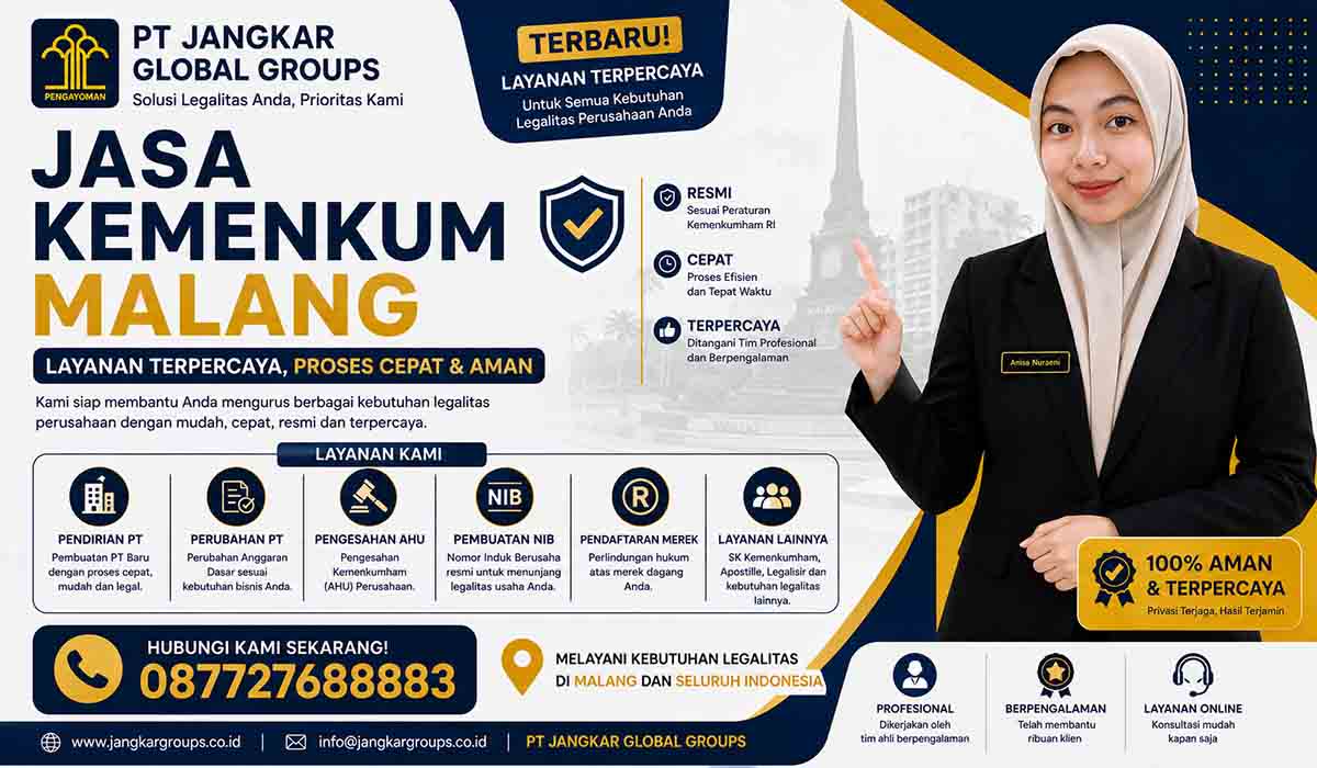 Jasa Kemenkum Malang Terbaru dengan Layanan Terpercaya
