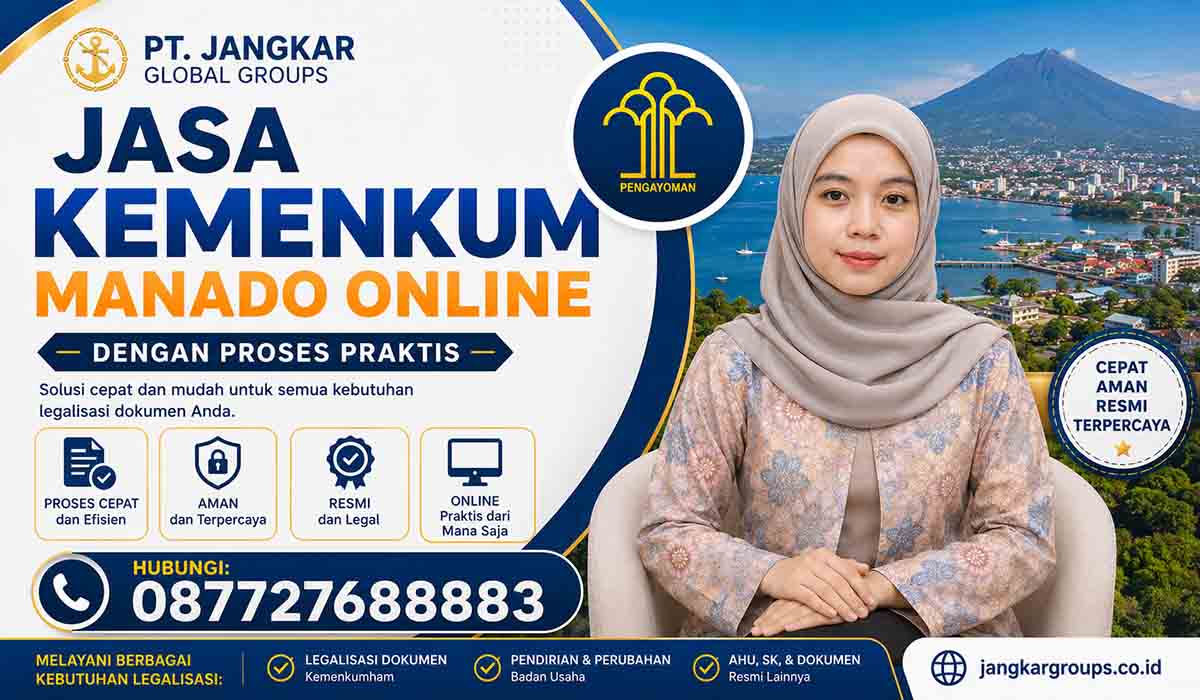 Jasa Kemenkum Manado Online dengan Proses Praktis