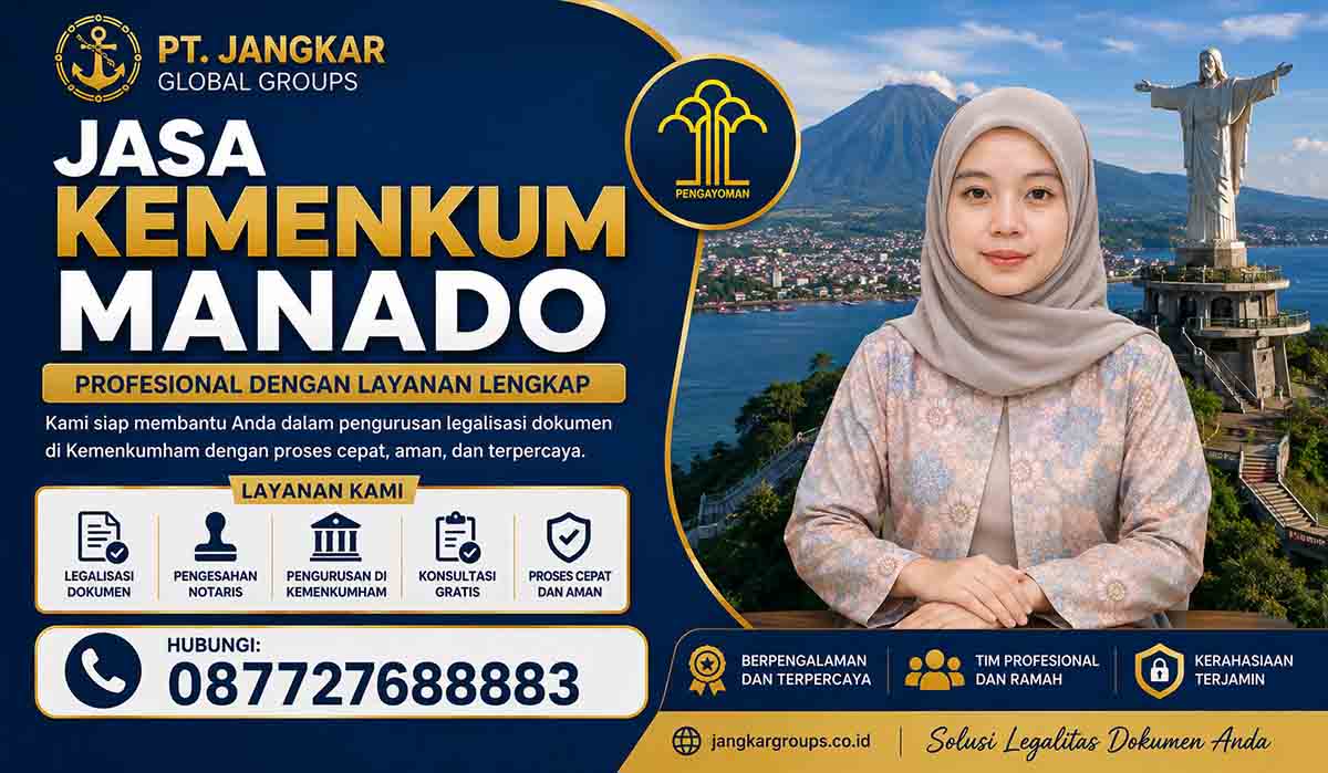 Jasa Kemenkum Manado Profesional dengan Layanan Lengkap