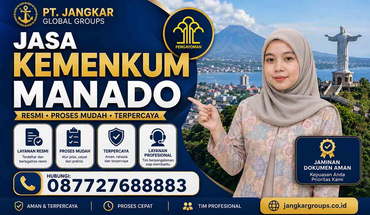 Jasa Kemenkum Manado Resmi Proses Mudah