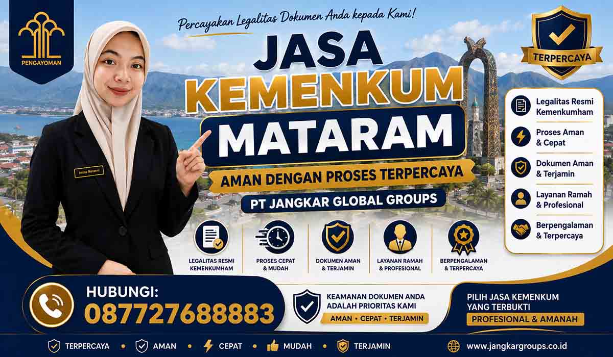 Jasa Kemenkum Mataram Aman dengan Proses Terpercaya