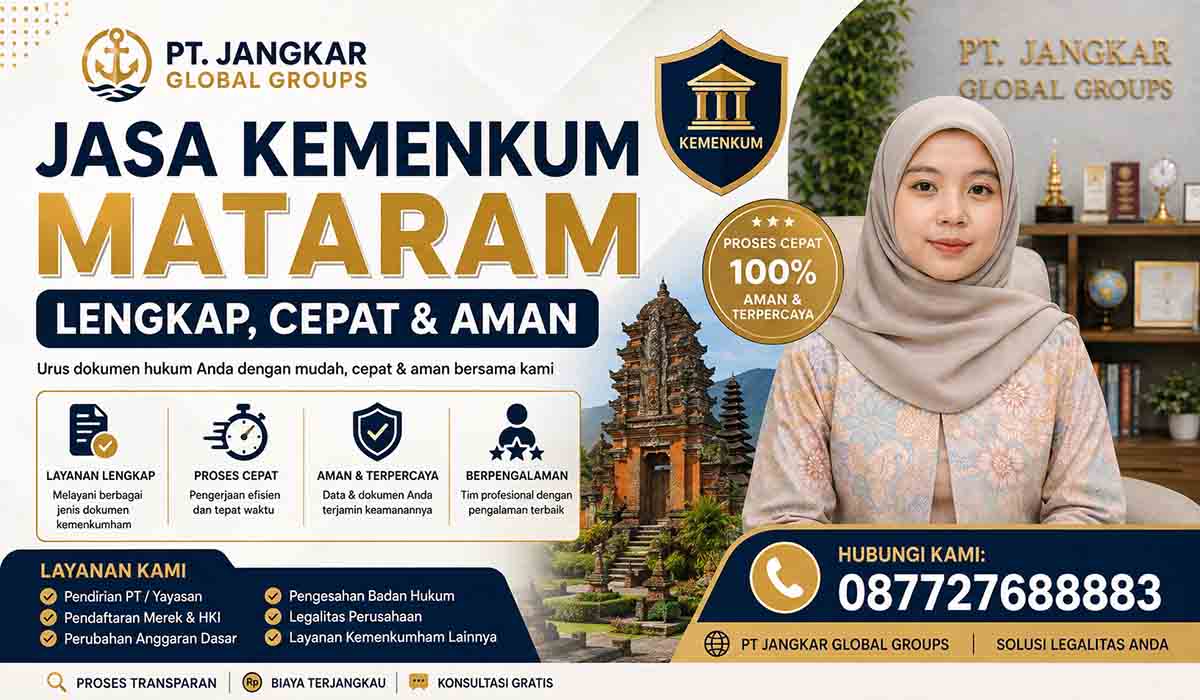 Jasa Kemenkum Mataram Lengkap, Cepat dan Aman