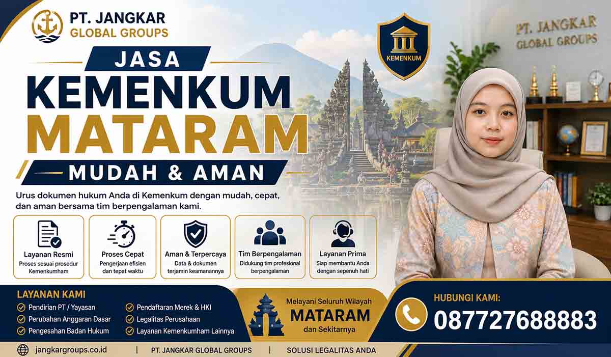 Jasa Kemenkum Mataram Mudah dan Aman