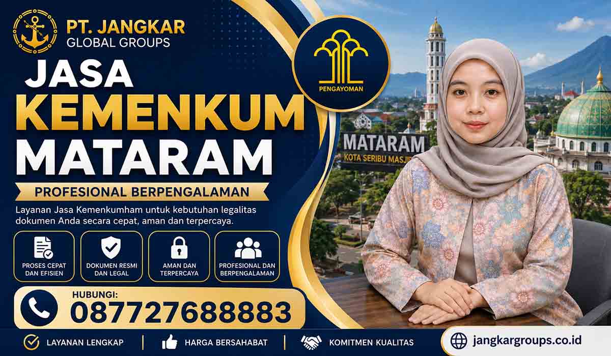 Jasa Kemenkum Mataram Profesional Berpengalaman