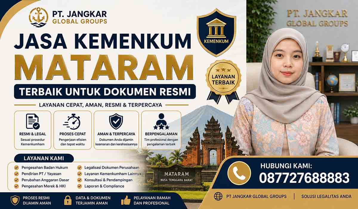 Jasa Kemenkum Mataram Terbaik untuk Dokumen Resmi