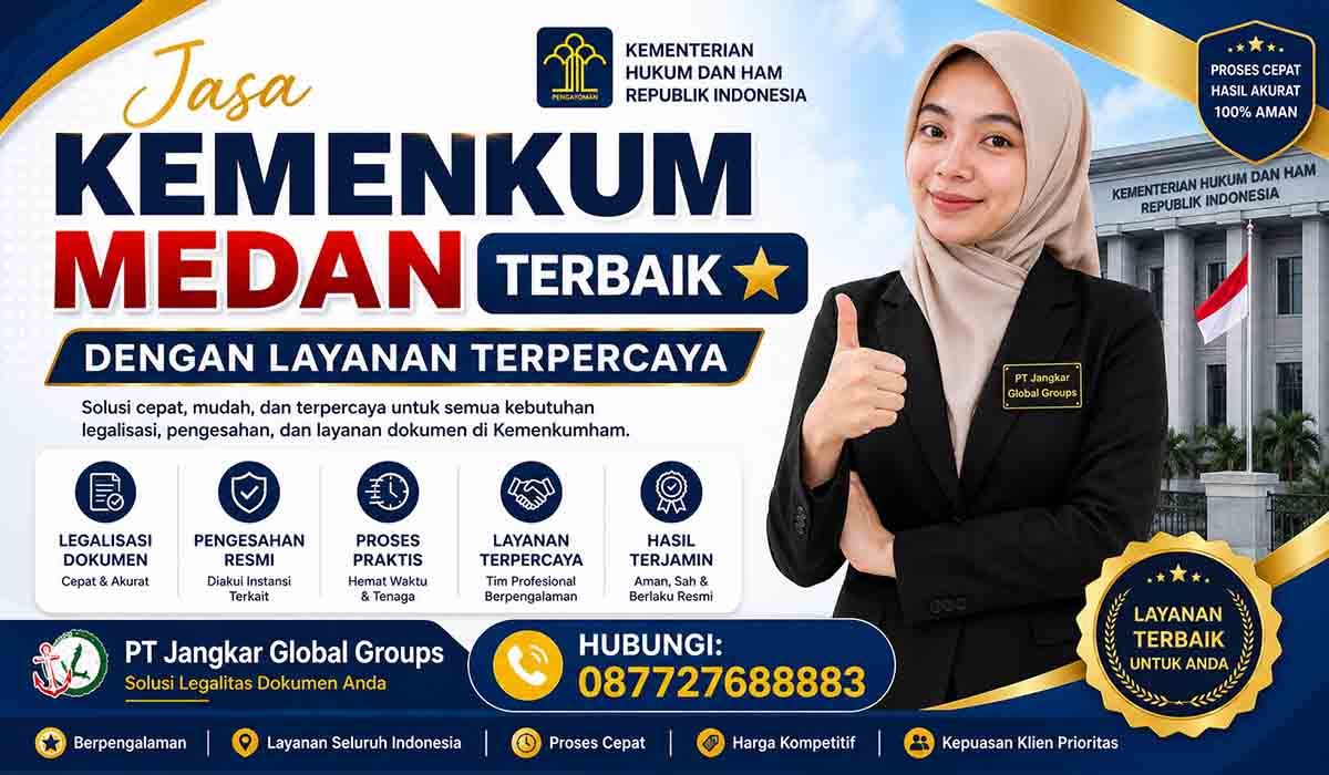 Jasa Kemenkum Medan Terbaik dengan Layanan Terpercaya