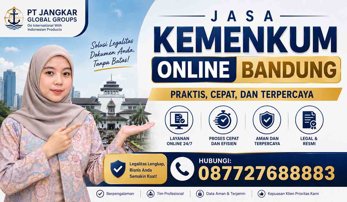 Jasa Kemenkum Online Bandung Praktis, Cepat, dan Terpercaya