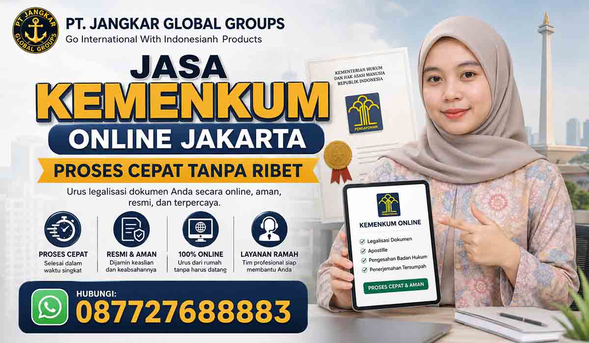 Jasa Kemenkum Online Jakarta Proses Cepat Tanpa Ribet