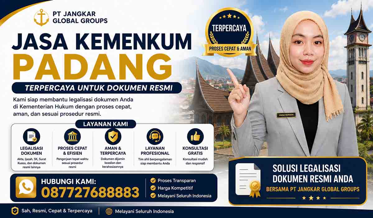 Jasa Kemenkum Padang Terpercaya untuk Dokumen Resmi