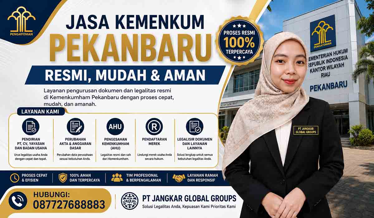 Jasa Kemenkum Pekanbaru Resmi Mudah dan Aman